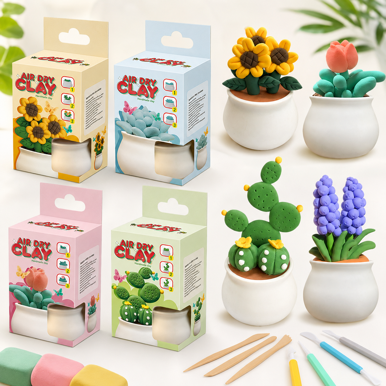 Air-Dry Clay Starter Kit