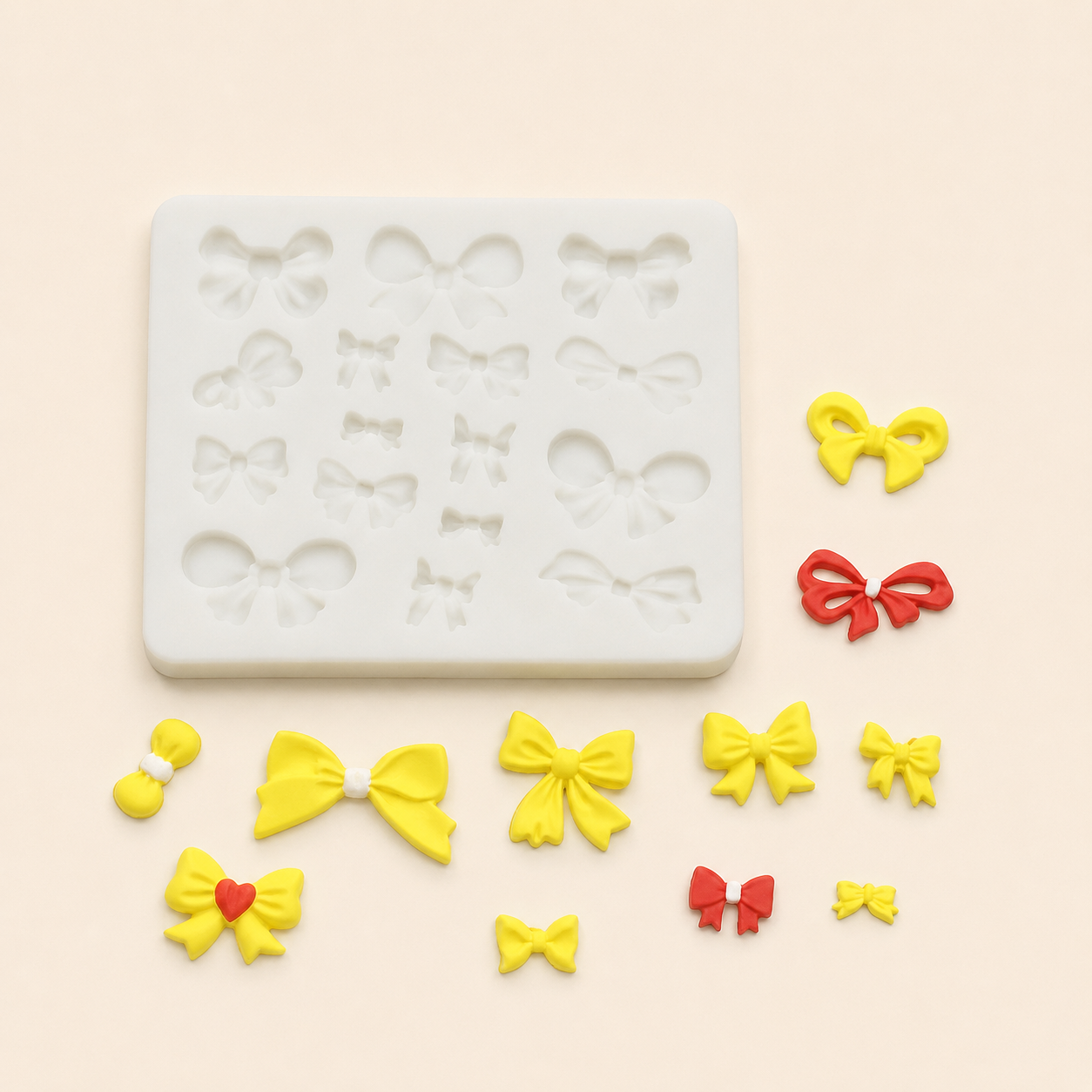 Bow Silicone Mold product photo